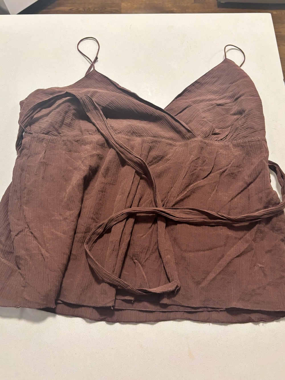 NWT VINTAGE GAP Deadstock Cami Wrap Top - Summer '05 Archive - Picture 7 of 9